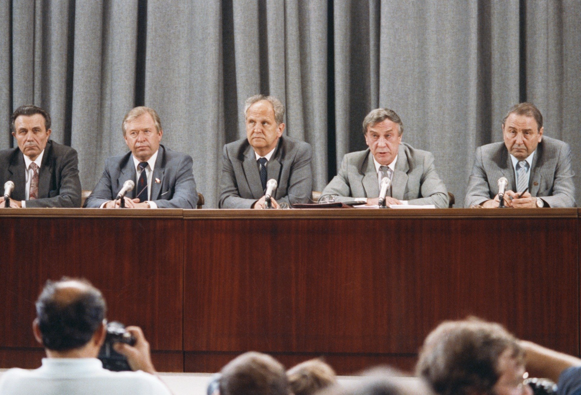 Попытка государственного переворота в СССР в 1991 году. Фото: Владимир Мусаэльян, Александр Чу / ТАСС