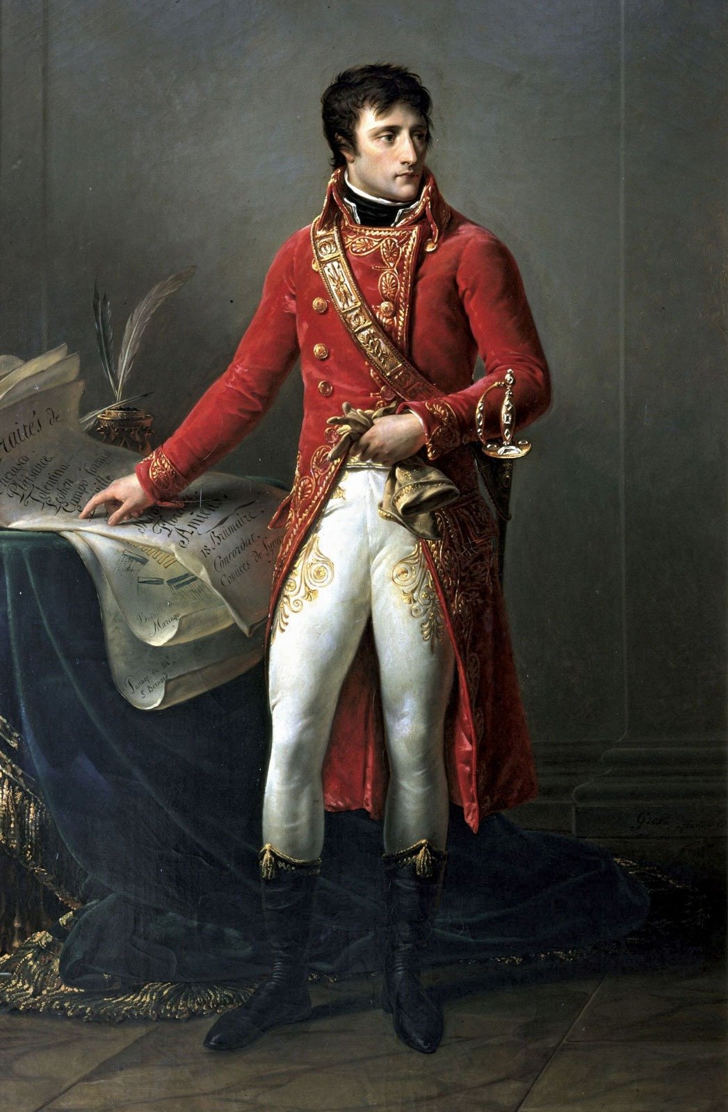 Антуан-Жан Гро. Бонапарт, первый консул. 1802