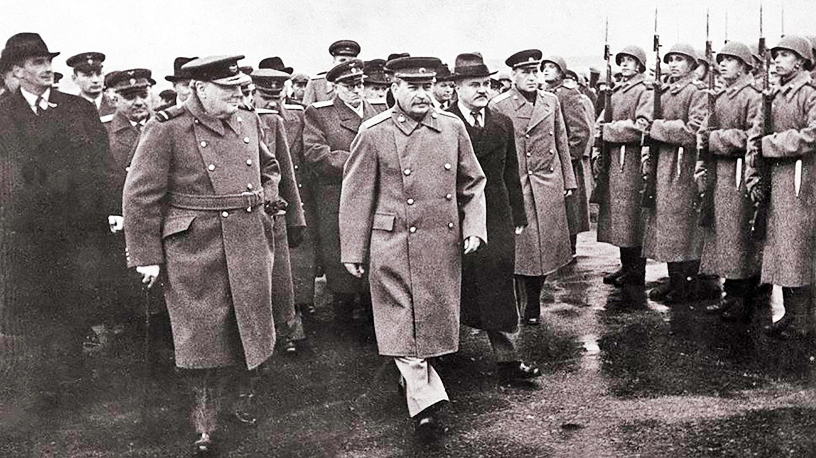 Черчилль в Москве, 1944 год. Фото: IWM