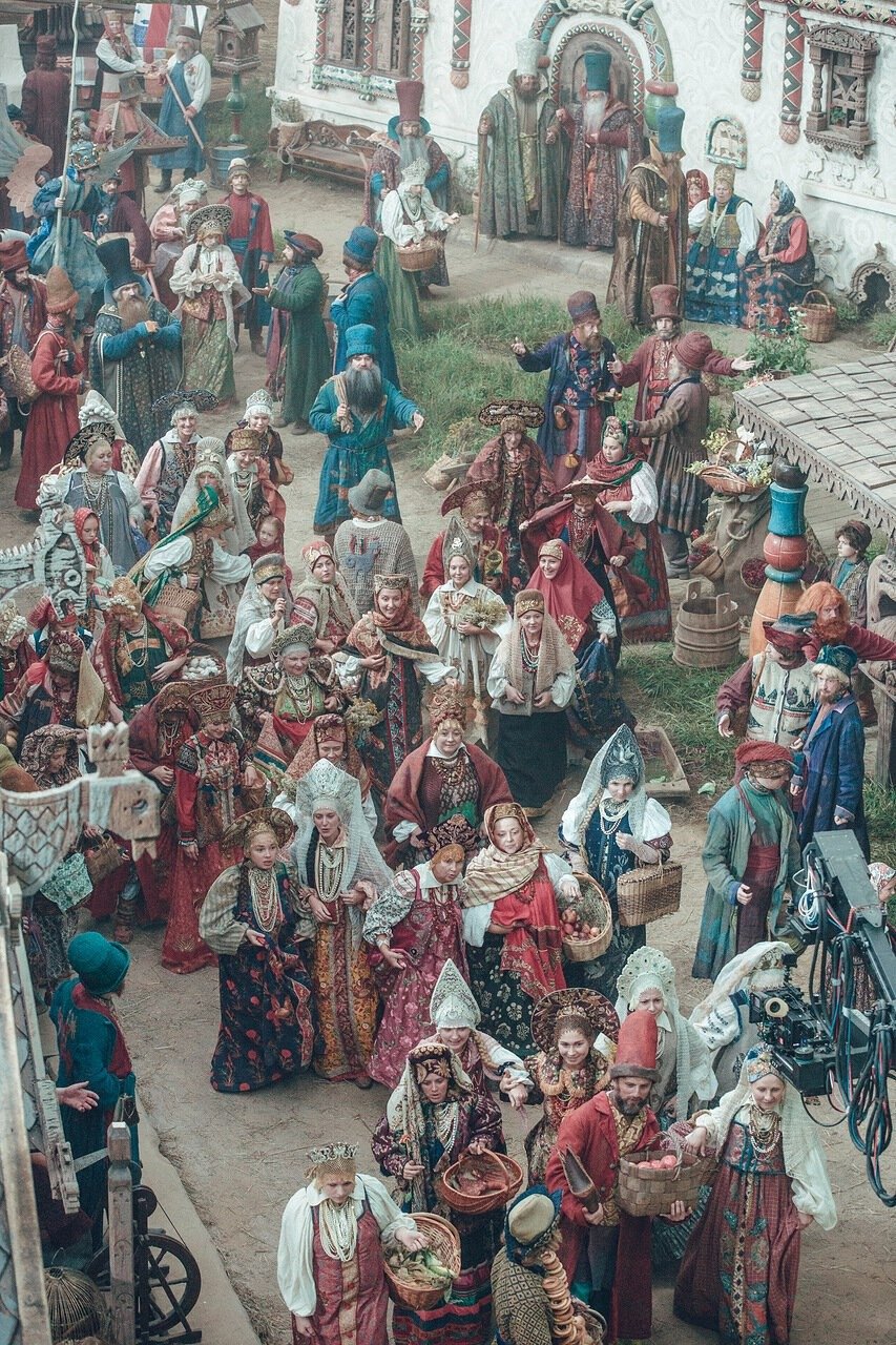 Массовка в фильме «Конек-Горбунок»