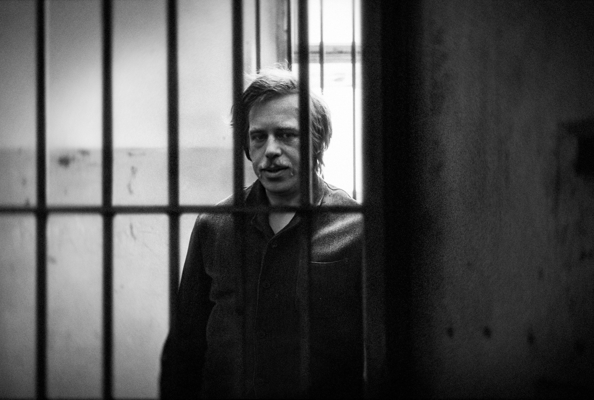 Вацлав Гавел в тюрьме. Фото: архив