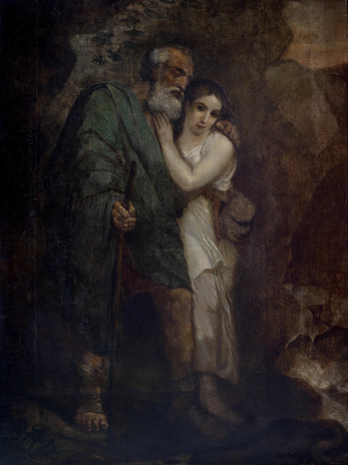 Картина «Эдип и Антигона» Карла Брюллова