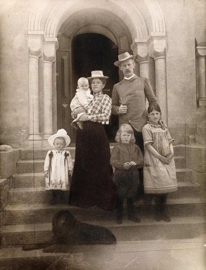 Семья Нансенов в 1902 году. Фото: архив
