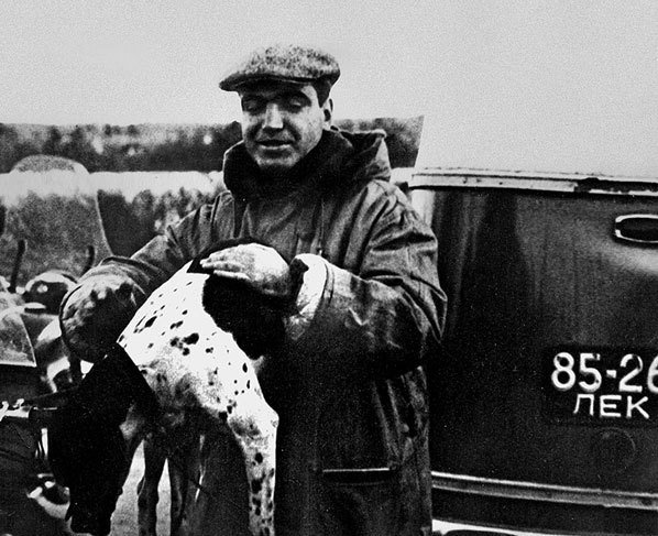 Геннадий Шпаликов на съемках «Долгой счастливой жизни». Фото: архив