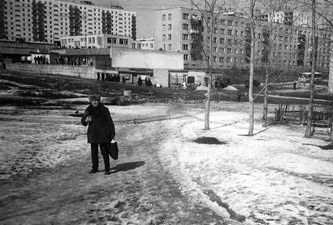 Андрей Сахаров в Горьком, 1980 год. Фото: Елена Боннэр