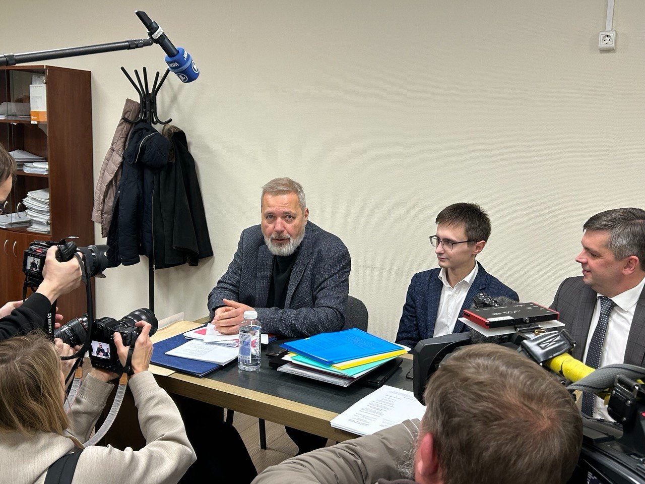 Дмитрий Муратов* в суде. Фото: «Новая газета»