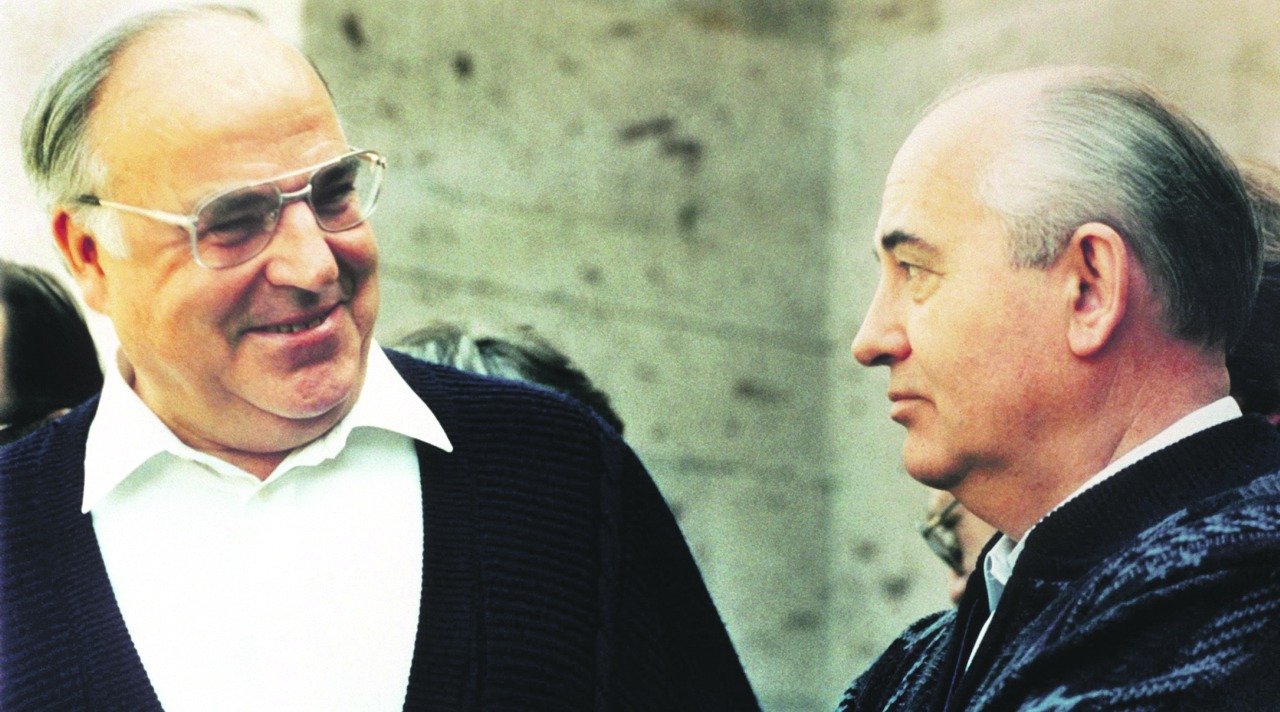 Гельмут Коль и Михаил Горбачев. Фото: Фонд Горбачева